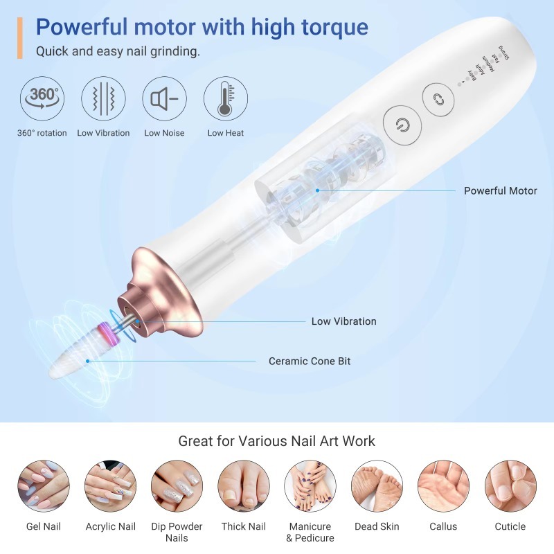 Equipamento de Manicure Elétri - Nail Drill Machine avaliação e preço