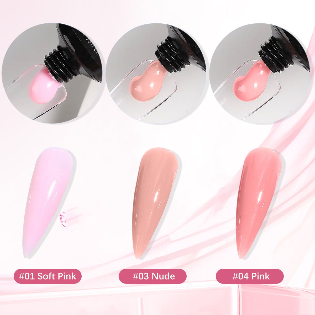Duolingdai Gel de Extensão de  - Nail Art Ombre avaliação e preço
