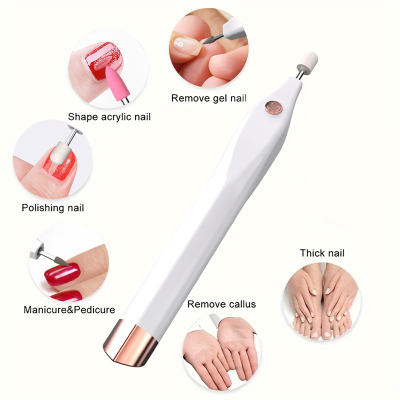 Kit de Broca Elétrica para Unh - Nail Drill Machine avaliação e preço