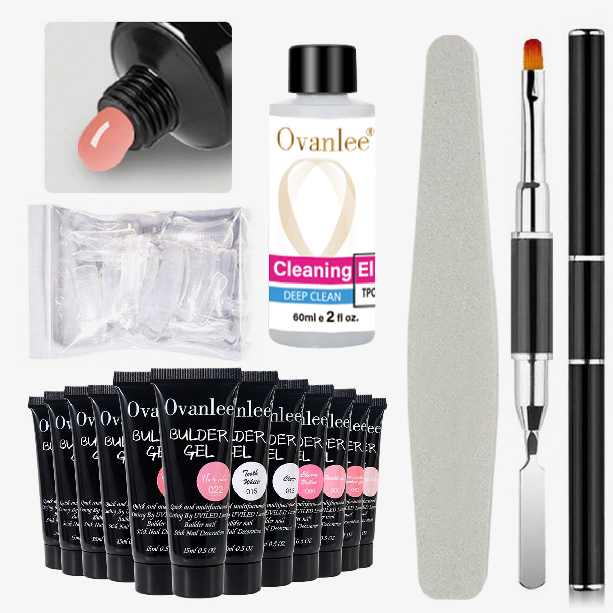 Kit de Gel Construtor de Unhas - Nail Art Ombre avaliação e preço