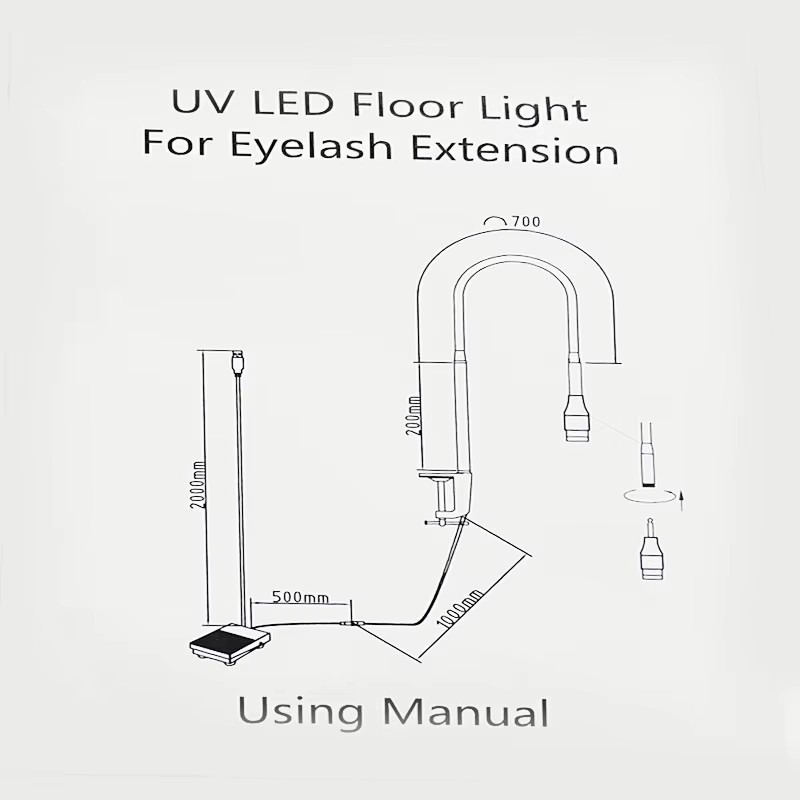 Cola uv para cílios, 5w, led,  - Nail Art Ombre avaliação e preço