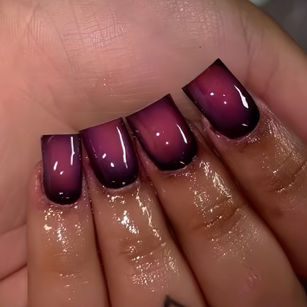 Unhas postiças curtas quadrada - Nail Art Pink avaliação e preço