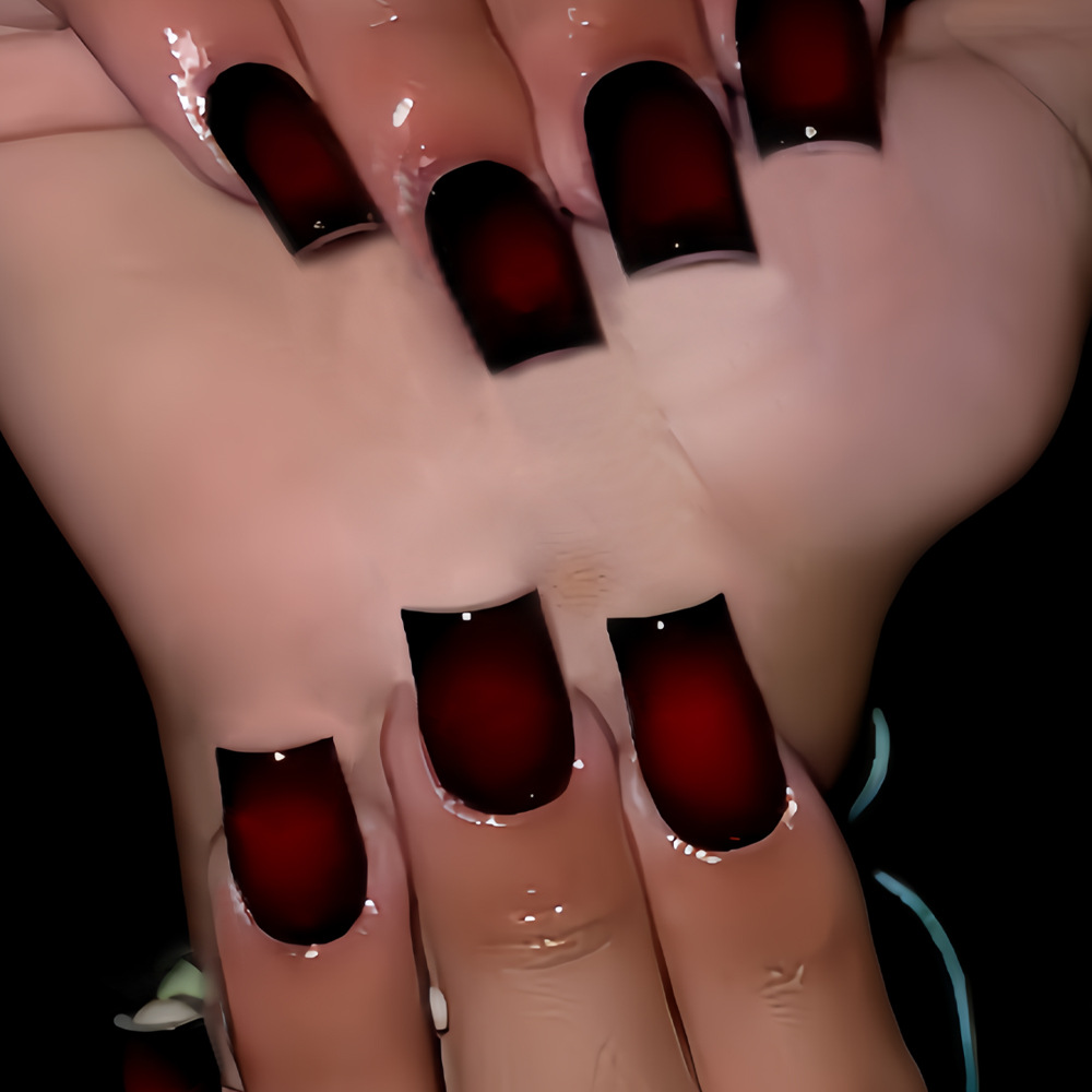 Unhas postiças curtas quadrada - Nail Art Pink avaliação e preço