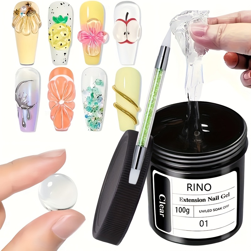 Gel de Unhas Transparente Não  - Nail Art Ombre avaliação e preço